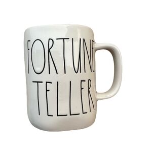 Rae Dunn Artisan Collection Ceramic "FORTUNE TELLER" Mug